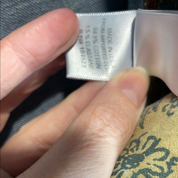 Vikki Vi Blue Ankle Frayed Jeans - Picture 9 of 11